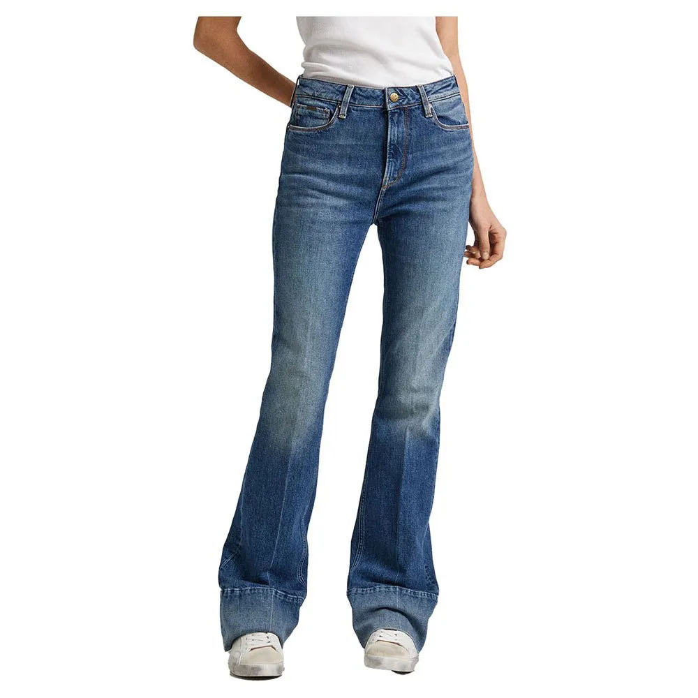 Blugi Pepe Jeans Skinny Fit Flare UHW Fade - imagine 2