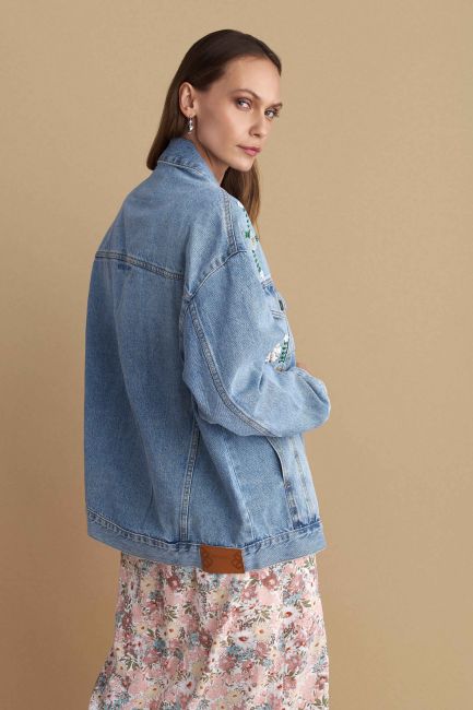 Geacă denim Attrattivo - imagine 3