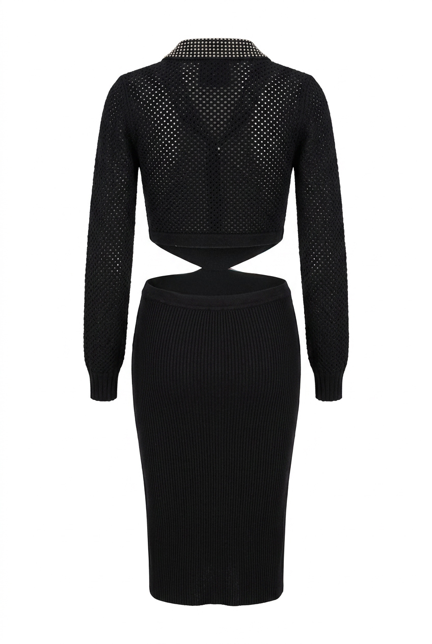 Rochie tricotată Elisabetta Franchi - imagine 3