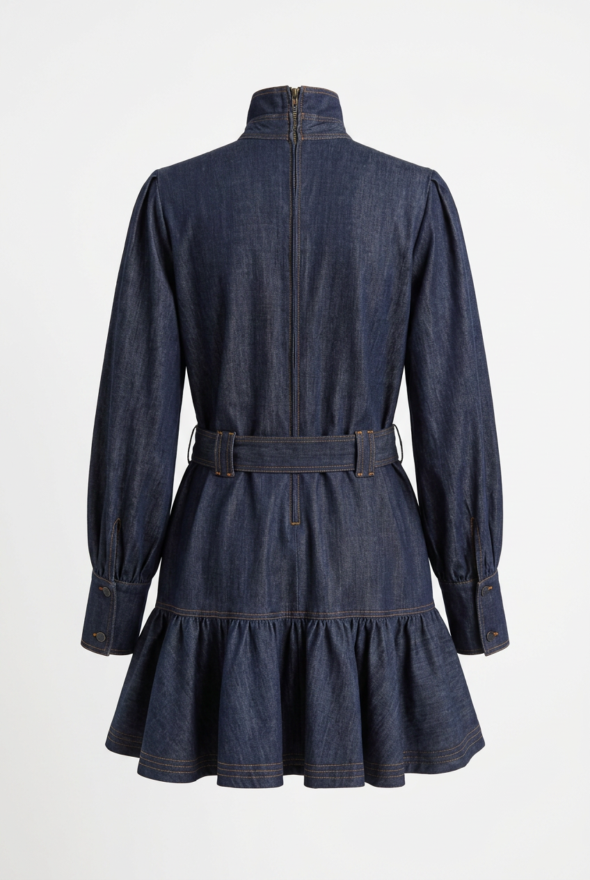 Rochie Garage Denim - imagine 2