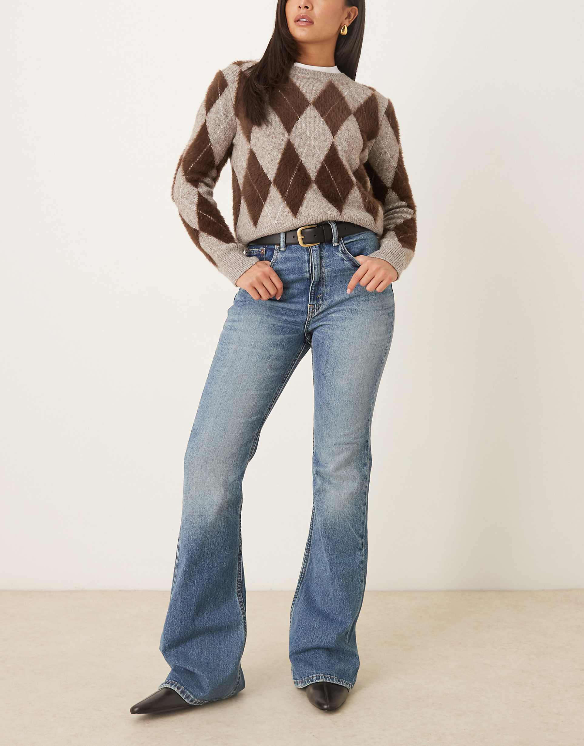 Blugi Polo Ralph Lauren Boot Cut - imagine 5