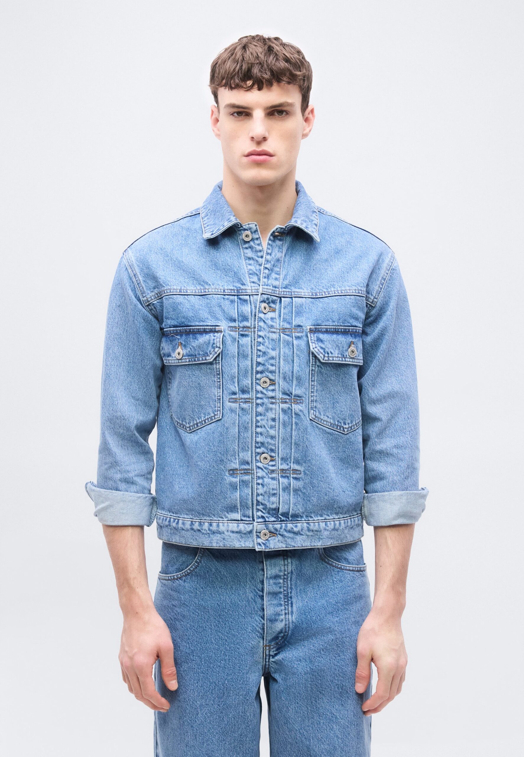 Geacă denim Mads Noorgard Copenhagen Arizona - imagine 6