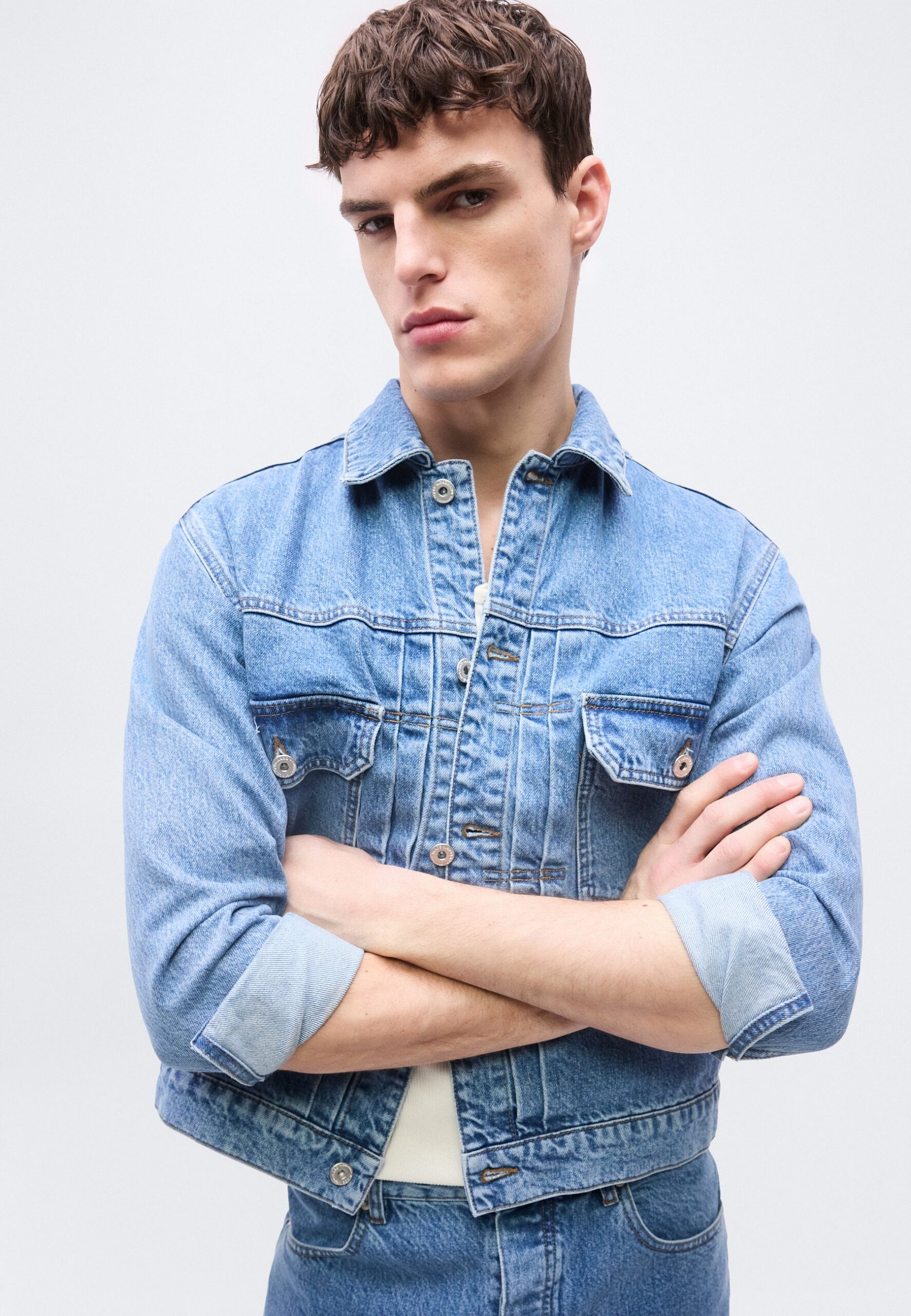 Geacă denim Mads Noorgard Copenhagen Arizona - imagine 7