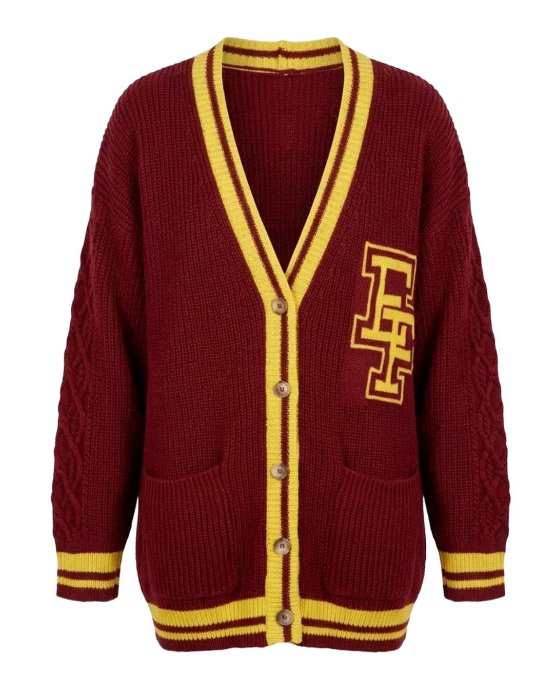 Cardigan supradimensionat Elisabetta Franchi