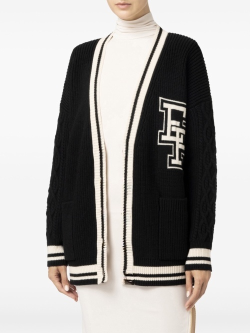 Cardigan supradimensionat Elisabetta Franchi - imagine 4