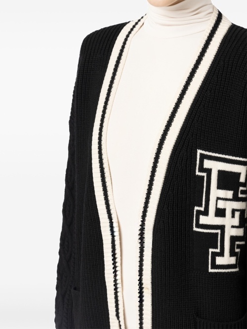 Cardigan supradimensionat Elisabetta Franchi - imagine 2